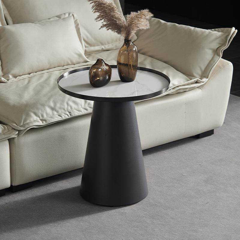 轻奢现代简约沙发岩板边几客厅卧室阳台小角几床头柜茶几组合几桌