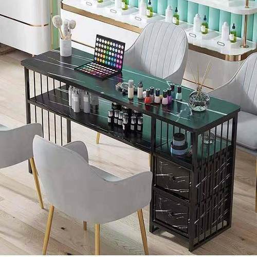 经济型美甲桌椅套装特价经济型单人小型双人美甲台凳美甲桌子包邮