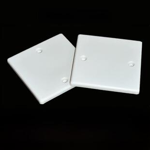 86型线盒盖聚氯乙烯板白板盒保护盖开关插座开盒盖200个
