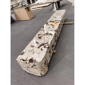 天然大理石奢石电视柜别墅豪宅地柜现代轻奢大平层背景墙地台定制