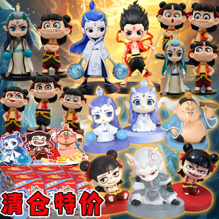 清仓特价哪吒敖丙手办公仔电影同款魔丸灵珠玩偶装饰模型摆件礼物