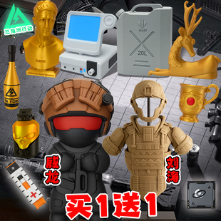 三角洲行动威龙六套大红手办模型刘涛六级套收藏摆件爆款生日礼物