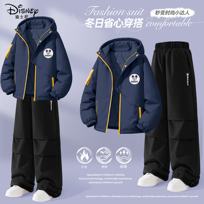 迪士尼男童冬装套装2025新款