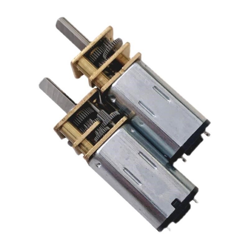 热销JA12-N30减速电机微型小电机低速马达智能锁小车金属齿轮3V6V