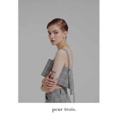 现货原创设计风造型款马甲夹背心