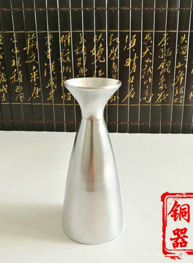 手工制作家用纯锡酒壶烫酒君子酒具分酒器分酒壶白酒中式暖酒壶