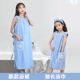 2022新款 可爱浴巾可穿比纯棉吸水不掉毛柔软成人儿童亲子组合浴裙