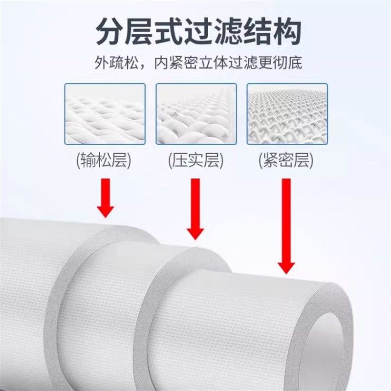 颂福净水器滤芯通用10寸pp棉滤芯十寸前置过滤器直饮纯净水机滤芯