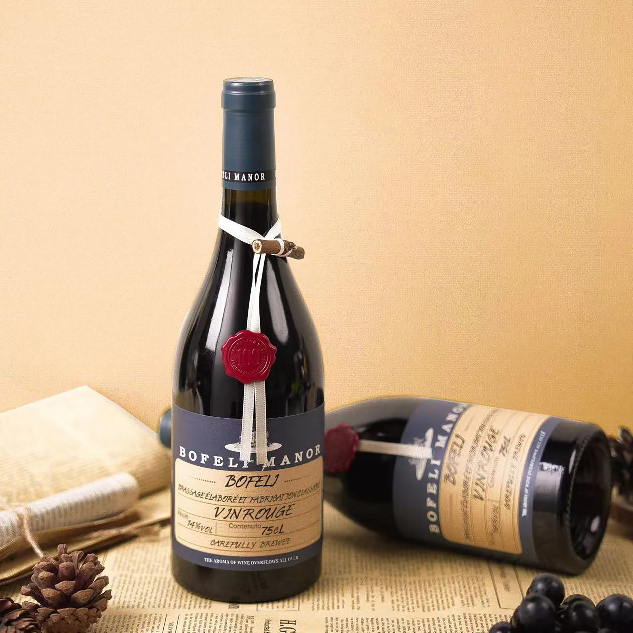 赛马酒庄堡菲丽庄园老藤干型14度干红葡萄酒 750ML,酒类,干红静态葡萄酒,淘宝优惠券,粉丝福利购,淘宝优惠卷