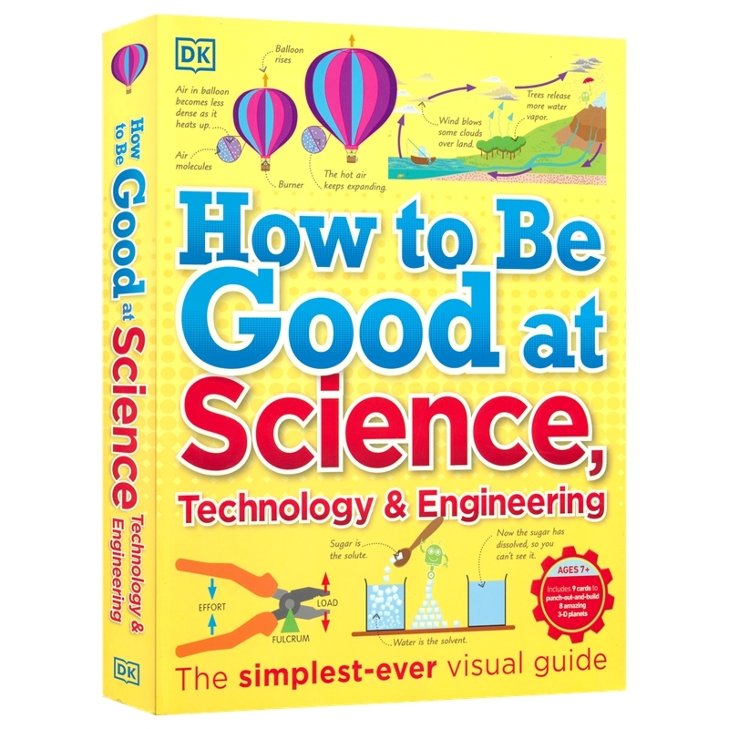 How to be Good at Science, Technology & Engineering 如何擅长科学、技术与工程 STEM 趣味百科 英文原版进口图书