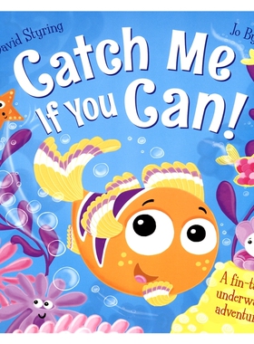 Catch Me If You Can 如果你能抓住我 勇气努力亲情 冒险故事绘本 亲子睡前读物 英语早教启蒙 英文原版进口儿童图书