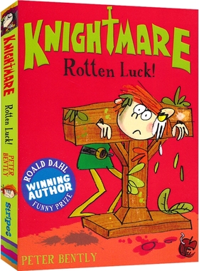 Knightmare 04 Rotten Luck! 骑士恶梦 倒霉透顶！幽默搞笑桥梁书 英文课外读物 奇幻冒险 英文原版进口图书
