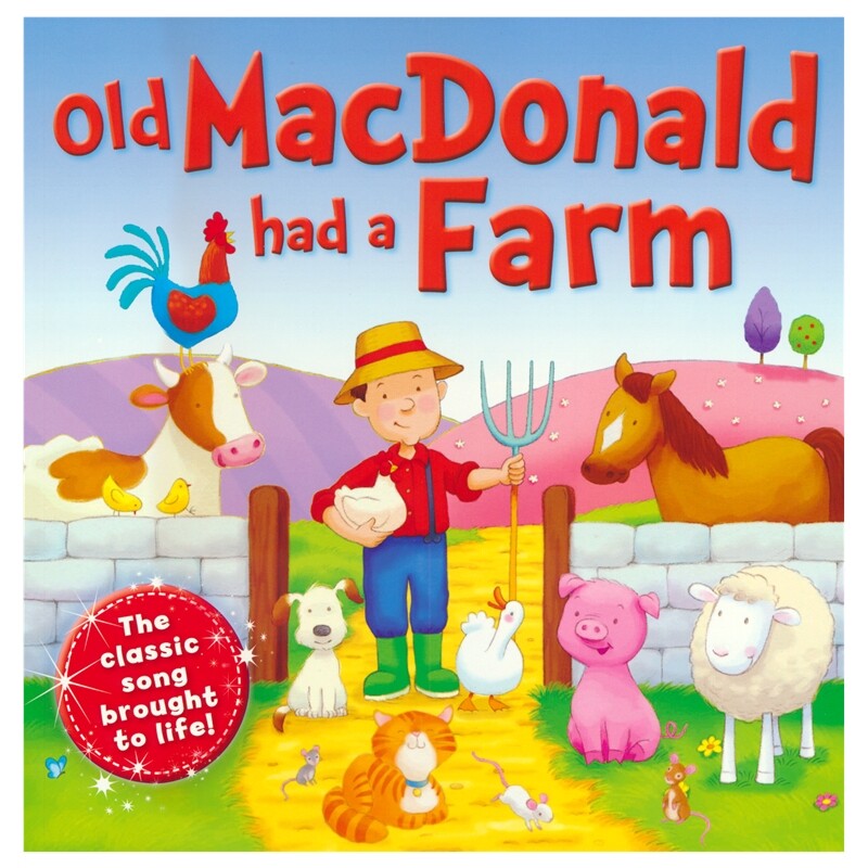 Old Macdonald Had A Farm 老麦克唐纳有一个农场 故事绘本 儿歌童谣 图画书 亲子读物 英语早教启蒙 英文原版进口儿童图书