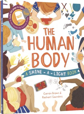 Shine A Light  光影魔术儿童绘本套装6册 Human Body Dinosaurs Wonders  Construction Site  Farm 幼儿科普 英语启蒙 英文原版