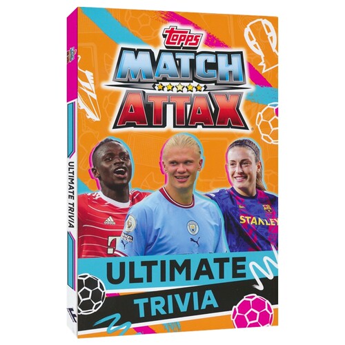 Match Attax Ultimate Trivia 球星卡 终极问答 益智活动 英文原版进口儿童图书