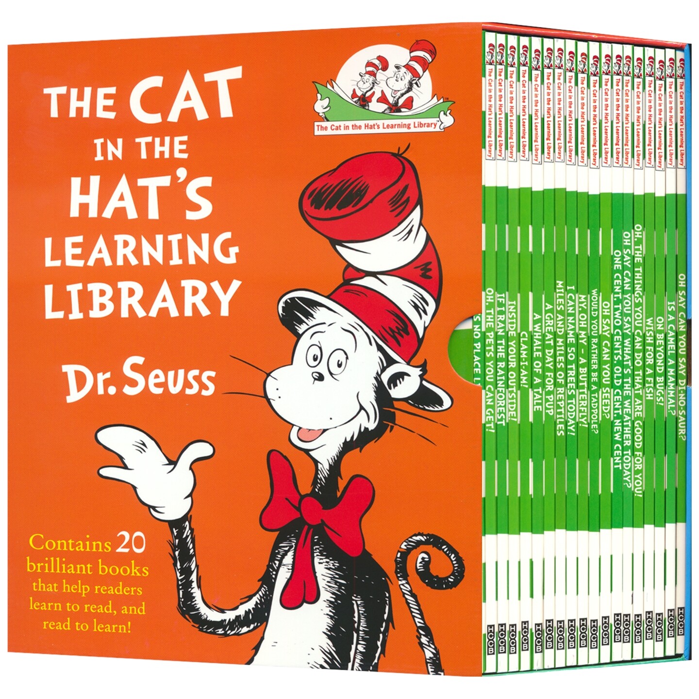 The Cat In The Hat's Learning Library 戴帽子的猫科普图书馆20册 Dr. Seuss 苏斯博士系列 英语韵文 英文原版进口儿童绘本