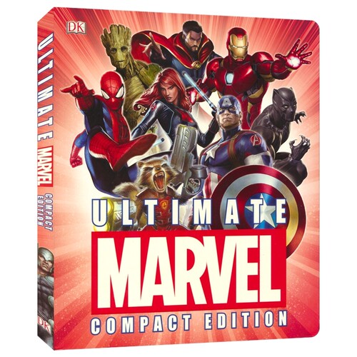 Ultimate Marvel Compact Edition DK 视觉科普 漫威百科大全 漫威终极指南 青少年英语课外读物 电影级插画 英文原版进口儿童图书