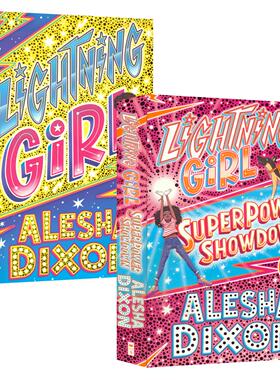 Lightning Girl Superpower Showdown 闪电女孩系列 超能力对决 冒险英语章节小说 勇气成长主题 幽默 课外读物 英文原版进口图书