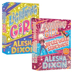 课外读物 进口图书 Showdown 冒险英语章节小说 勇气成长主题 超能力对决 Superpower 闪电女孩系列 英文原版 Lightning 幽默 Girl