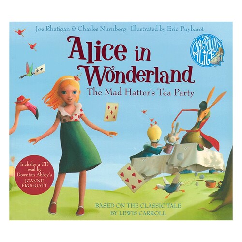 Alice In Wonderland  - The Mad Hatter'S Tea Party 爱丽丝梦游仙境 附CD 疯帽子的茶话会 英语故事绘本 英文原版进口儿童图书