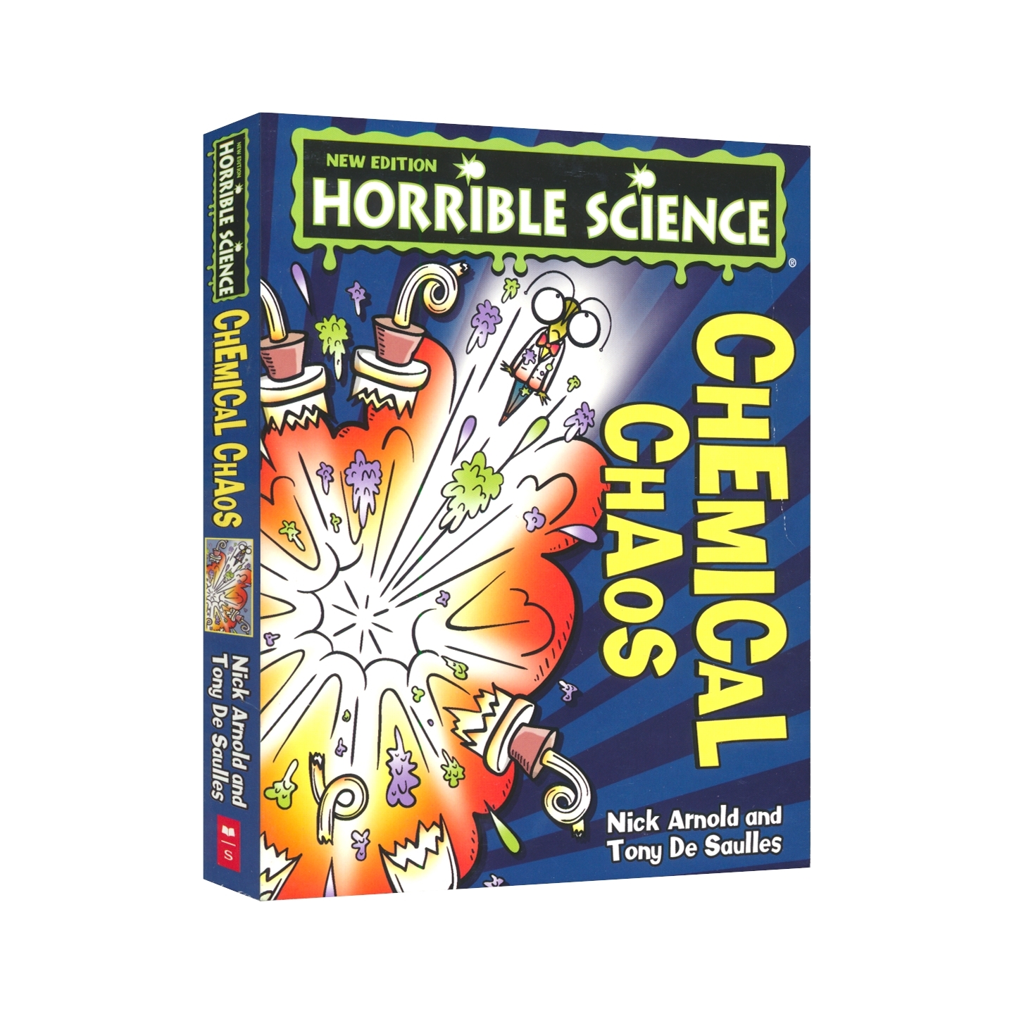 Scholastic Horrible Science Chemical Chaos 学乐 可怕的科学 化学 趣味百科科普读物 英文原版进口儿童图书