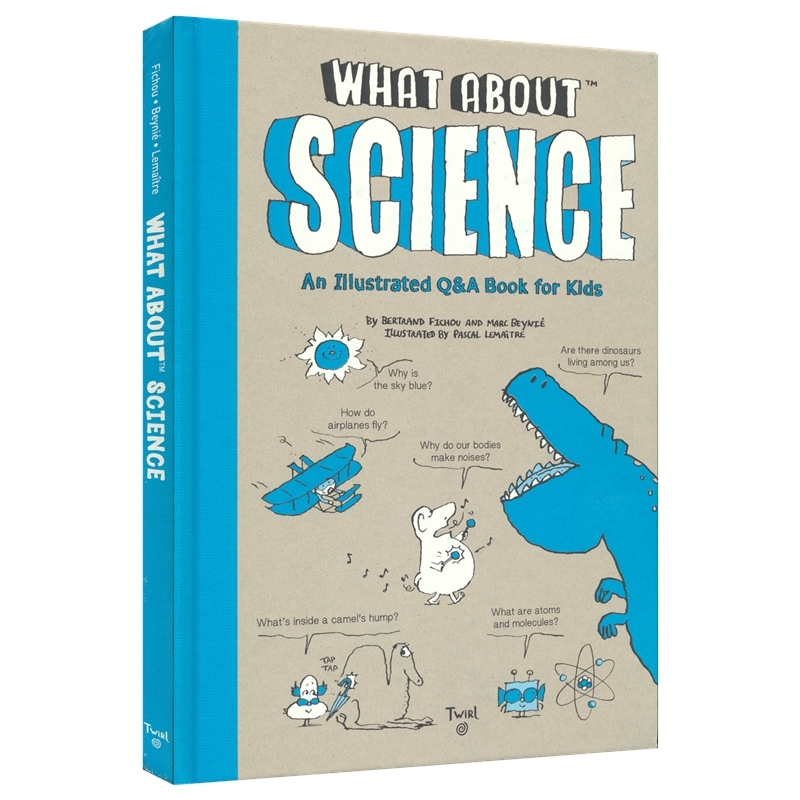 What About Science 来看看科学 儿童科普绘本 自然科学知识图画书 精装插图百科绘本 英文原版进口图书