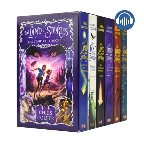 The Land of Stories Collection 异世界童话之旅6册套装 送音频 奇幻文学 儿童章节书 青少年课外英语读物 英文原版进口图书