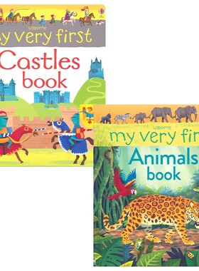 Usborne My Very First Book Animals Castles 尤斯伯恩 幼儿启蒙科普书 动物 城堡  事物认知 百科入门 英文原版进口儿童图书