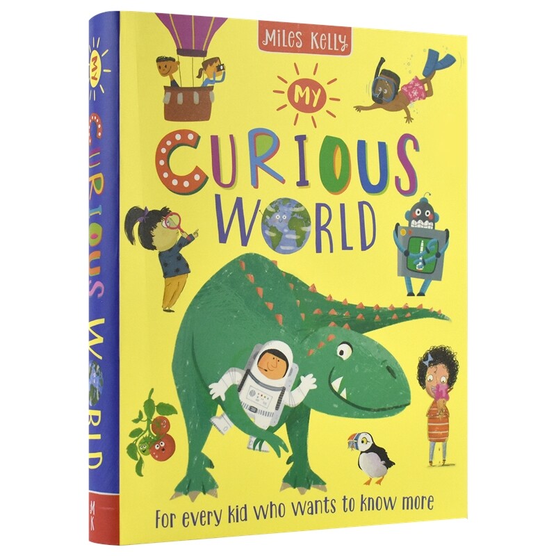 Miles Kelly My Curious World 好奇问与答绘本 大合集 简明易懂 画风奇特 6岁+ 课外读物 