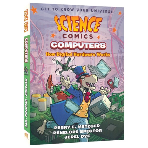 Science Comics 儿童科学漫画系列 计算机 全彩漫画小学STEM百科科普读物 科学启蒙 科普探索认知 英文原版进口图书