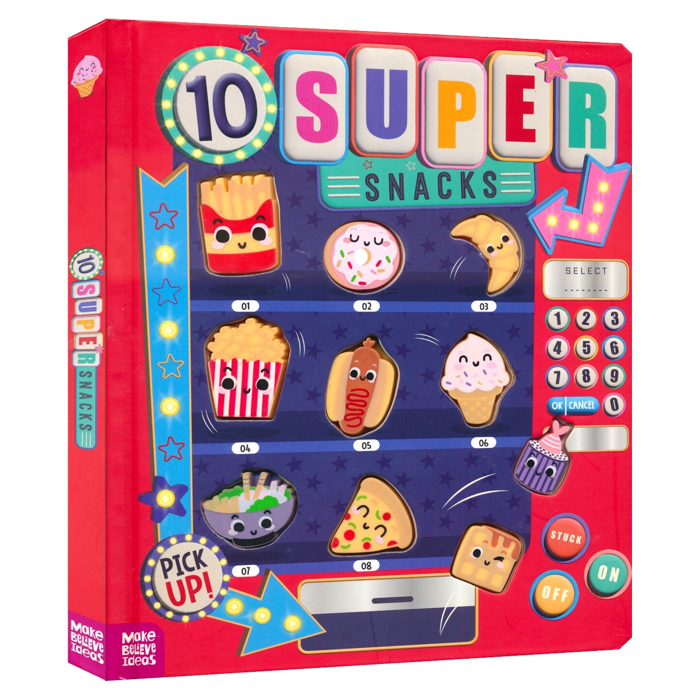 10 Super Snacks 10种超级零食 英语启蒙认知纸板书 数字1-10 亲子读物 英文原版进口儿童图书