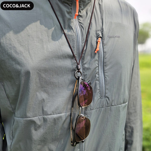 挂脖解放双手可调节墨镜挂绳