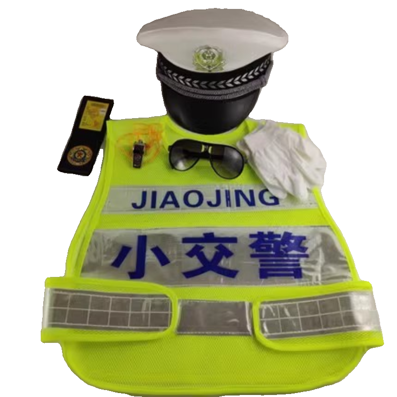 儿童角色扮演小交警警察帽角色扮民族服装/舞台装