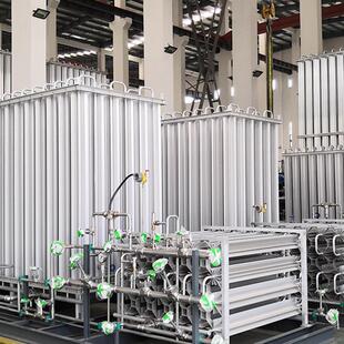 空温式气化器厂家100-5000立方液氧汽化器液氮气化器电加热汽化器