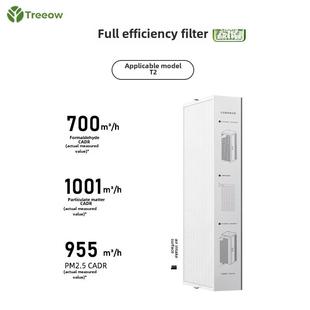 树新风Treeow 空气净化器滤芯 全效过滤器 适用型号T2