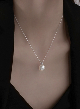 2026新款轻奢珍珠毛衣链女百搭