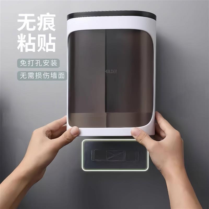一次性杯子取杯器壁挂式家用纸杯架子饭店取水杯收纳置物架办公室