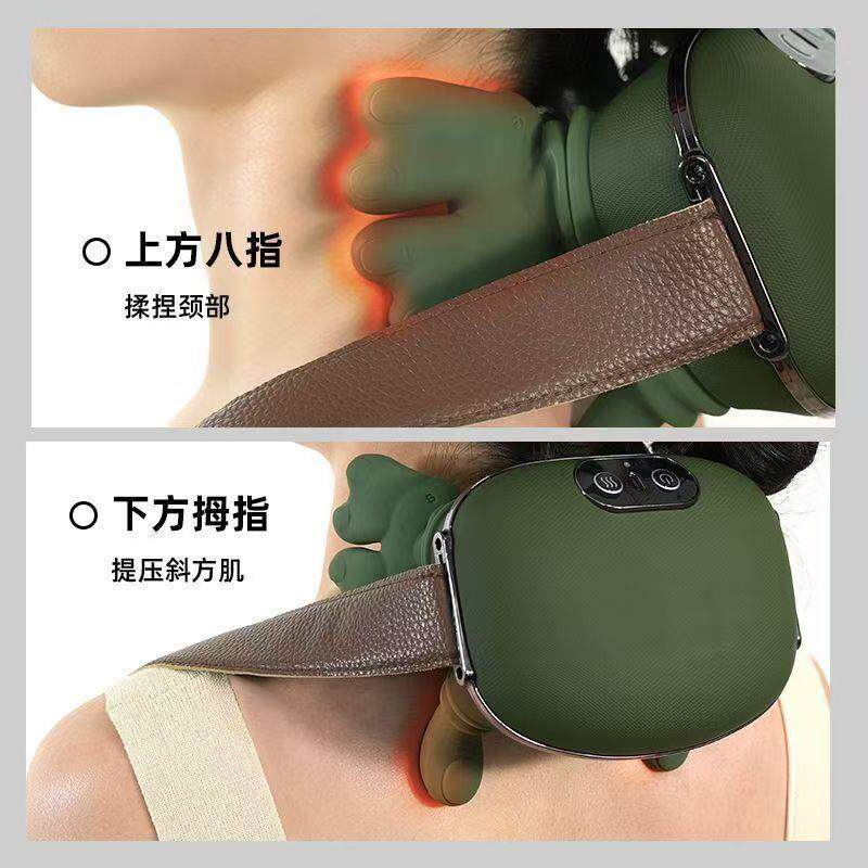真人手按摩仪大师按摩挂脖式大师手肩颈按摩仪颈椎按摩仪仿真人手