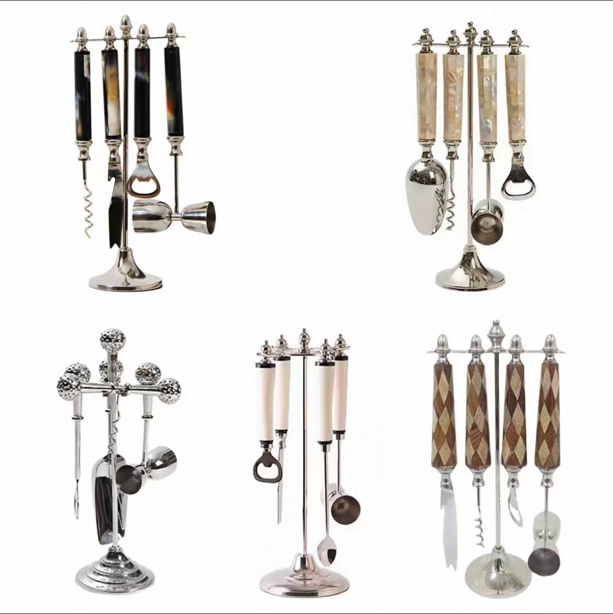 不锈钢酒具套装开瓶器调酒棒