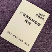 秘密谋略文化印刷制品 成功人士不会轻易说 天道背后 思维秘密