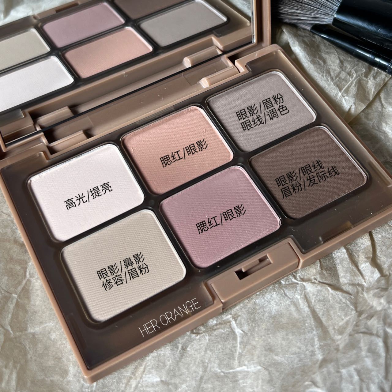 六色眼影综合盘综合一体盘学生党