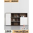 锁 办公文件柜资料柜隔断办公室书柜带锁收纳柜木质储物柜密码