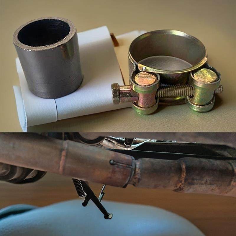 大力神H2机车排气管卡箍垫片机车配件国产跑车固定管箍喉箍抱箍