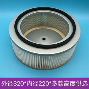 热销高速离心鼓风机过滤器芯外径320x220除尘空滤水洗布滤芯订做