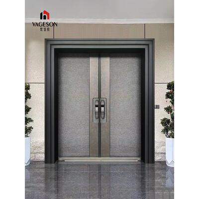 铸铝农村自建房屋户门双门中国风入口婆婆防盗入门级农村定制