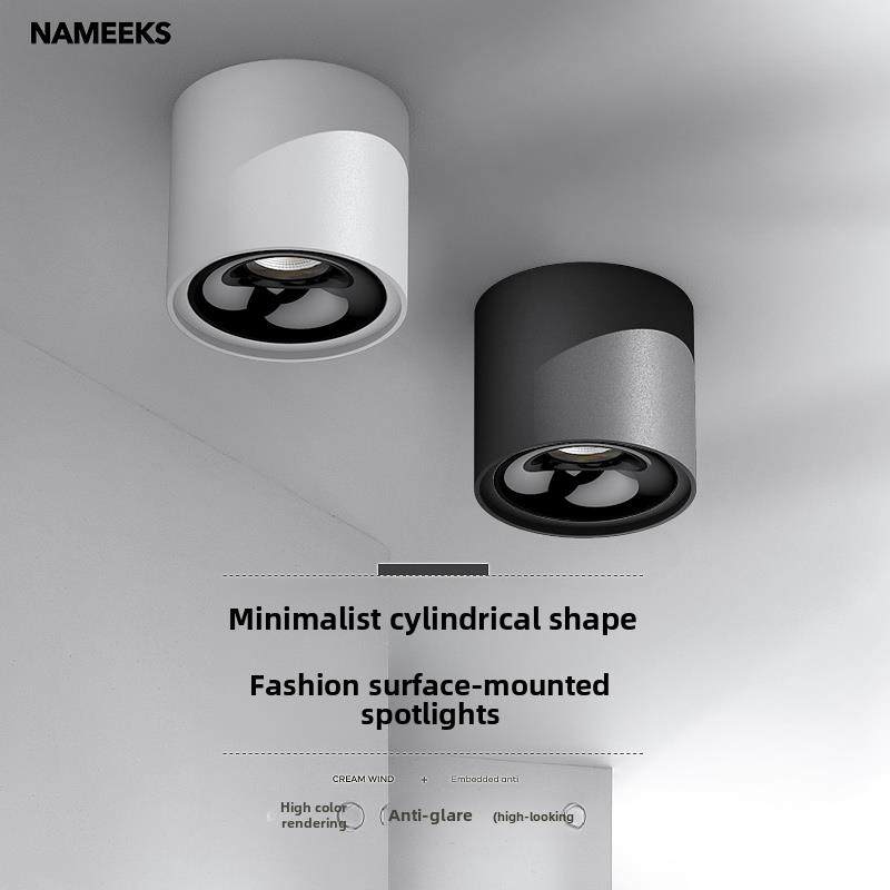 采购产品表面安装射灯，防眩光Led天花板灯，天花板安装家庭客厅,家装灯饰光源,明装射灯,淘宝优惠券,粉丝福利购,淘宝优惠卷