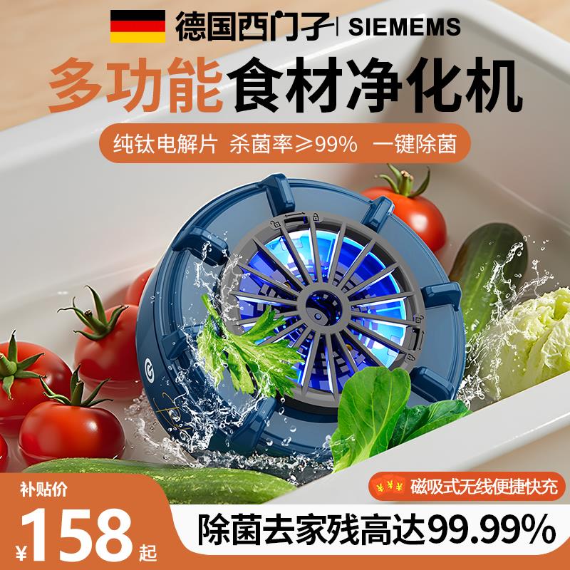 德国进口转转果蔬清洗机洗菜神器食材净化器除菌除农残洗菜机净菜