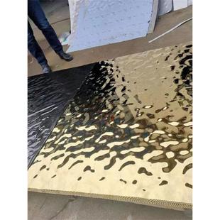 不锈钢银色镜面水波纹板装饰装潢长方形弧形定制黑色吊顶水纹板