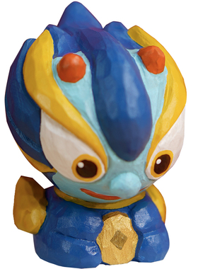 热销艾集小木雕创意摆件桌面办公室车载招财文财神关公可爱复古礼