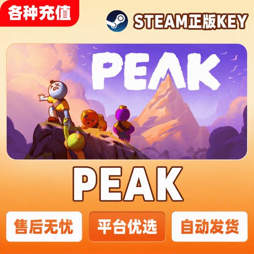 Steam正版PEAK国区激活码CDKEY现货秒发自动发货steam游戏pc端